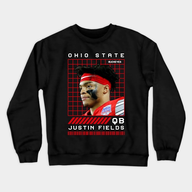 JUSTIN FIELDS - QB Crewneck Sweatshirt by Mudahan Muncul 2022